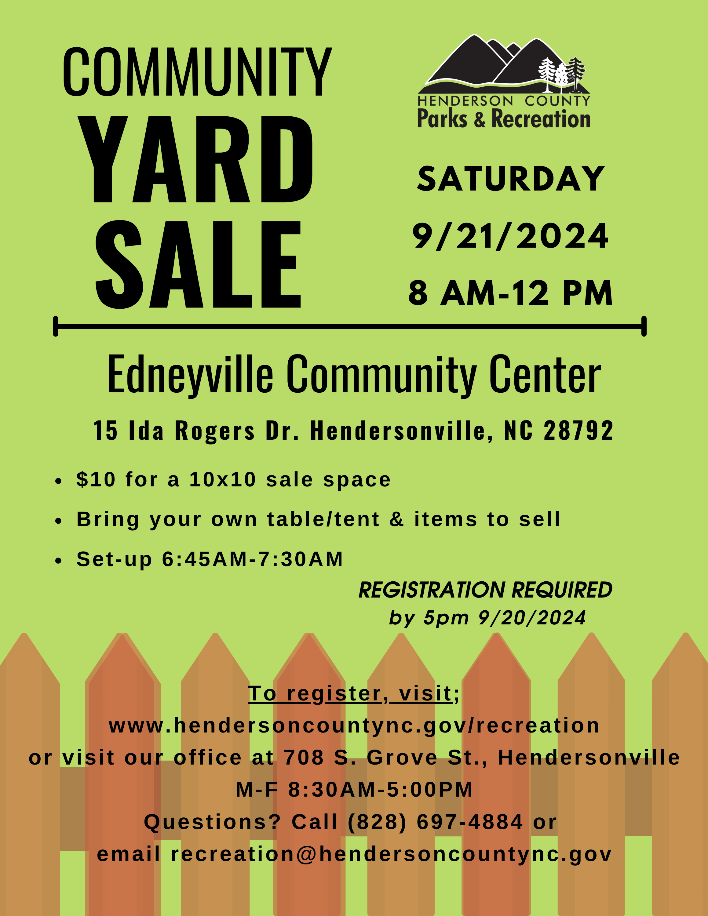 Community Yard Sale